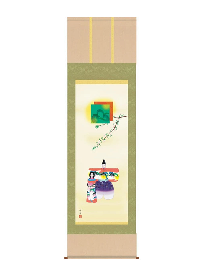 野川秀華 お雛さま立雛 尺五