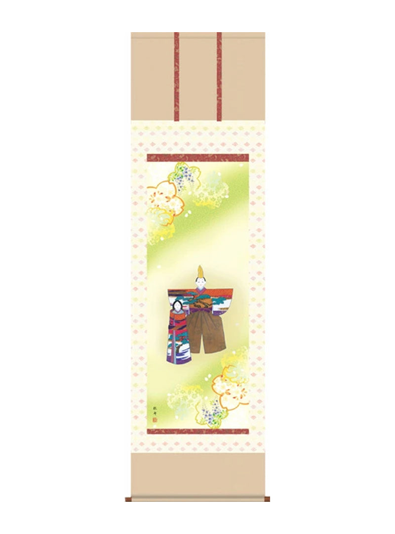 長江桂舟 お雛さま立雛 尺五