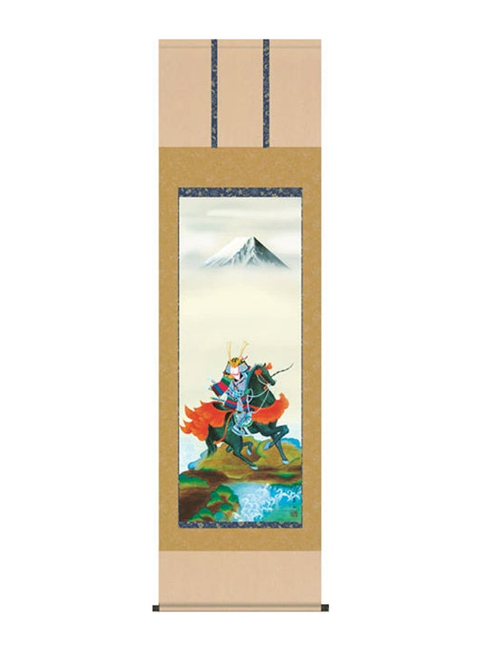 榎本東山 富峰武者 尺五